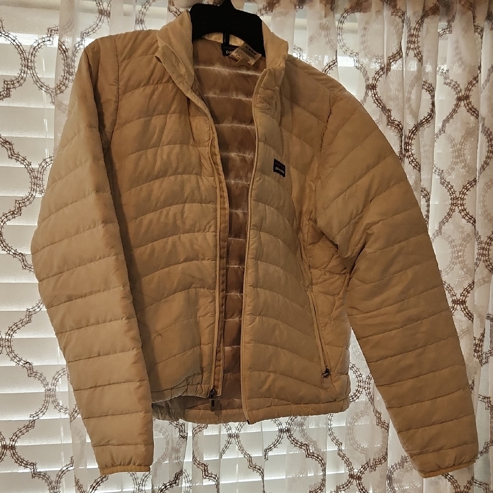 Patagonia creme/ grey Quilted Jacket